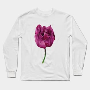 Violet Tulip Long Sleeve T-Shirt